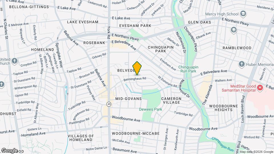 806 Benninghaus Rd Map and Location Details