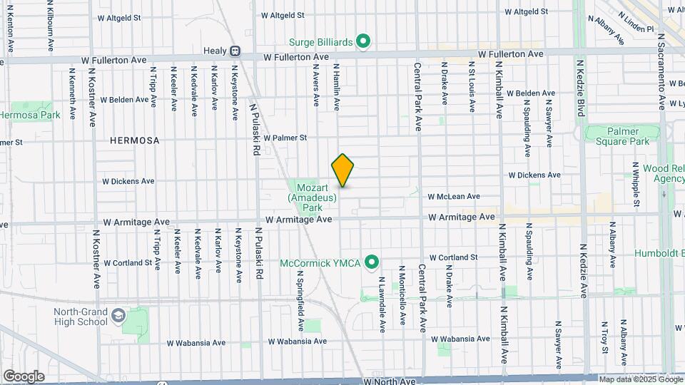 3758 W McLean Ave Map and Location Details