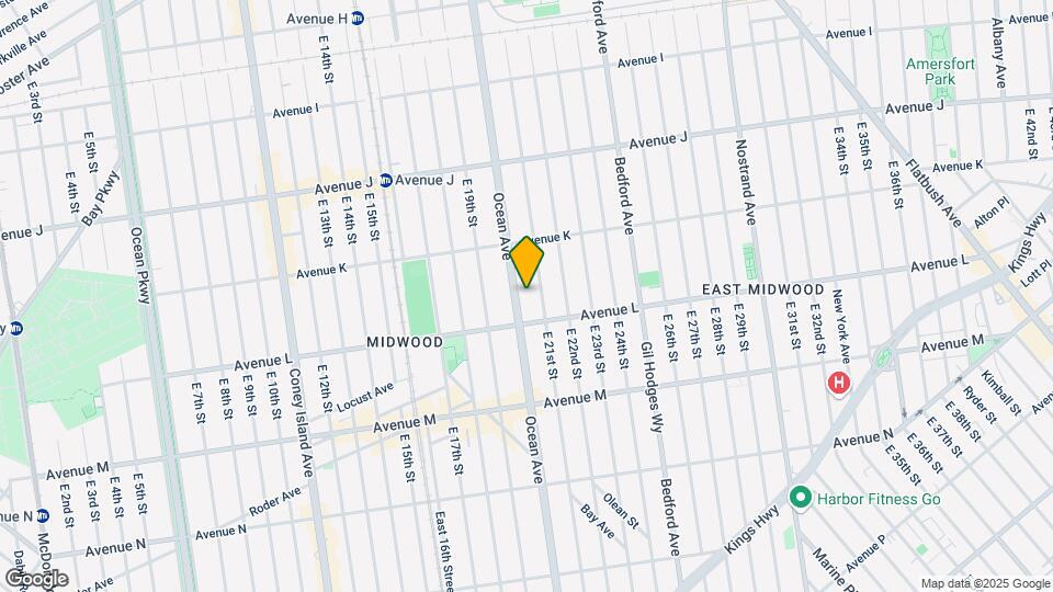 1641 Ocean Ave Mapa y Detalles de la Ubicación