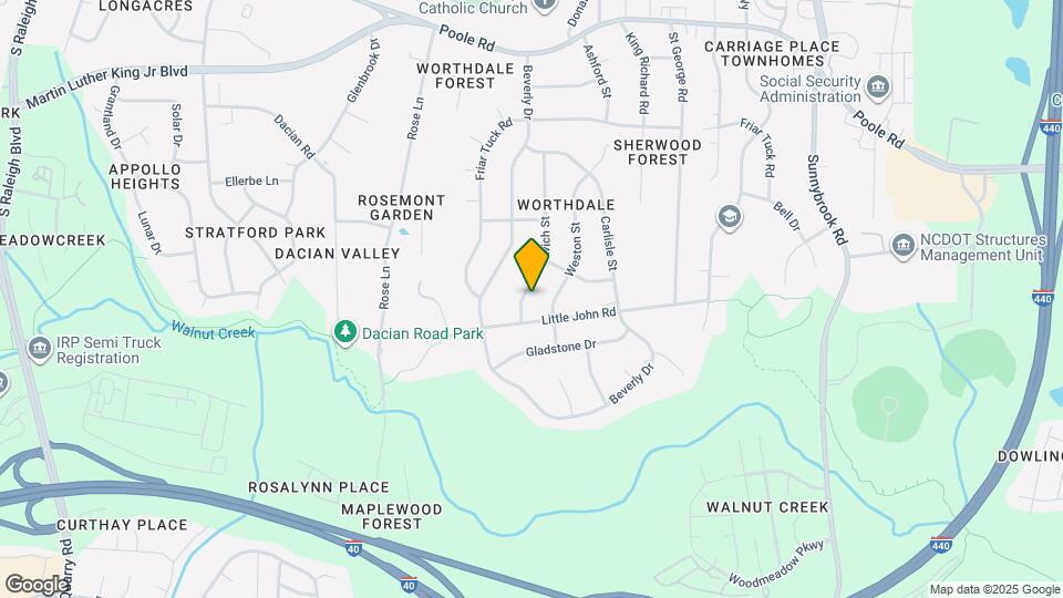 1019 Greenwich St Map and Location Details