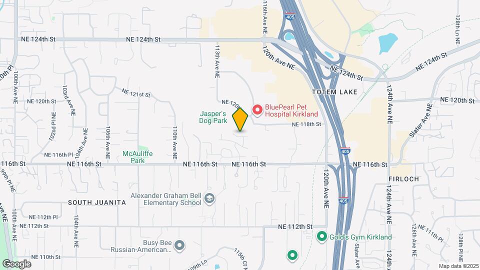 11723 114th Pl NE Map and Location Details