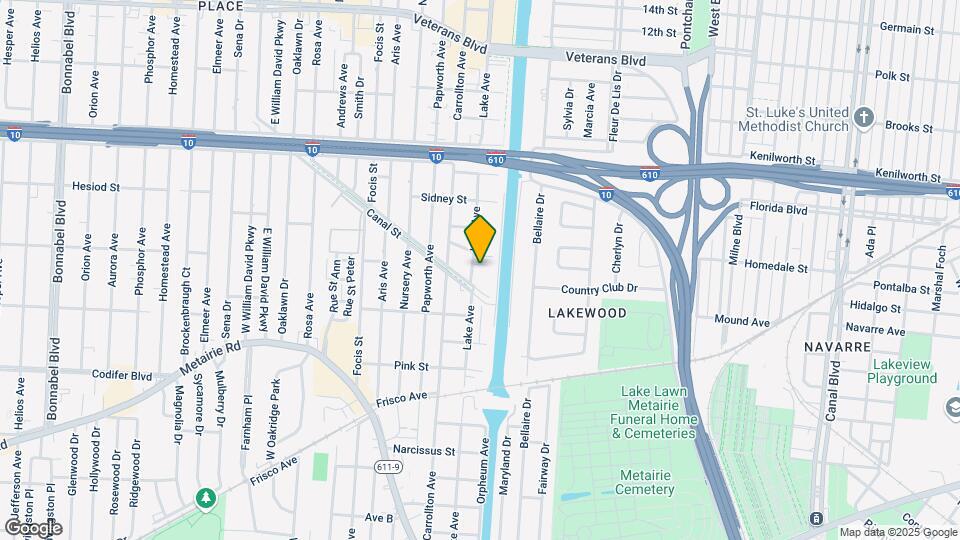 515 Lake Ave Map and Location Details