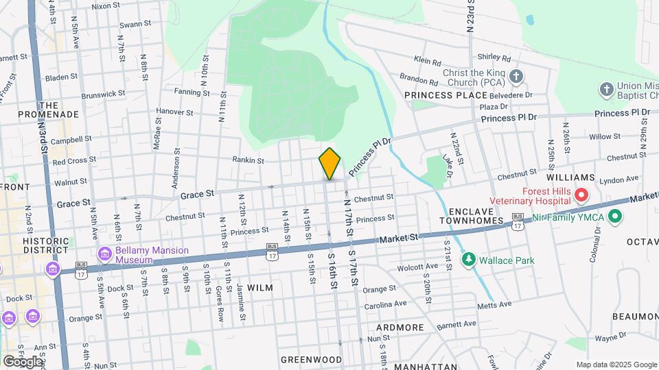 212 N 16th St Map and Location Details