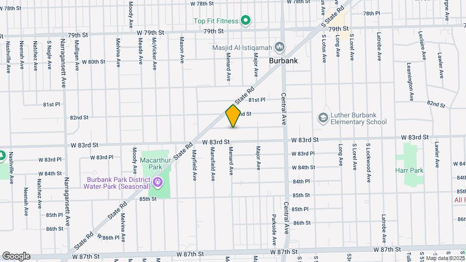 5759 W 82nd Pl Map and Location Details