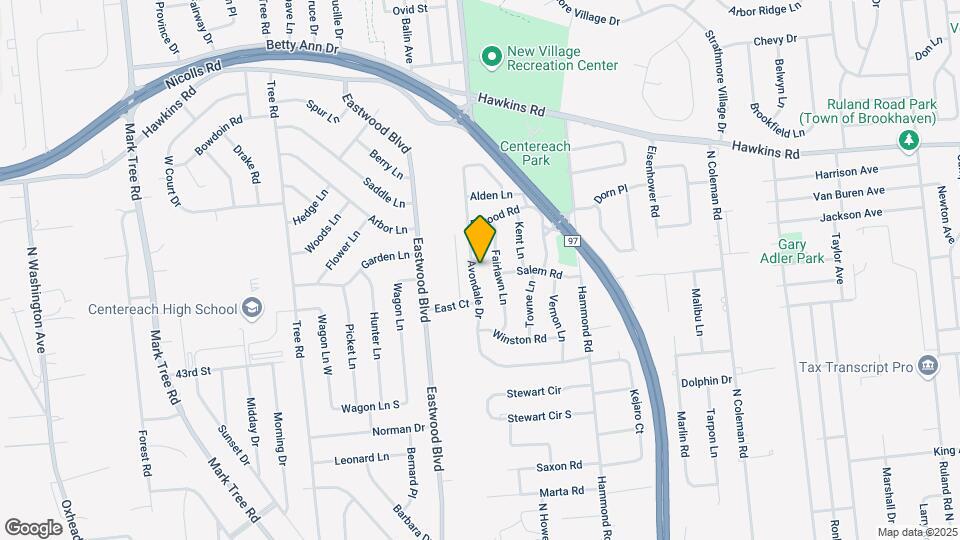 132 Avondale Dr Map and Location Details