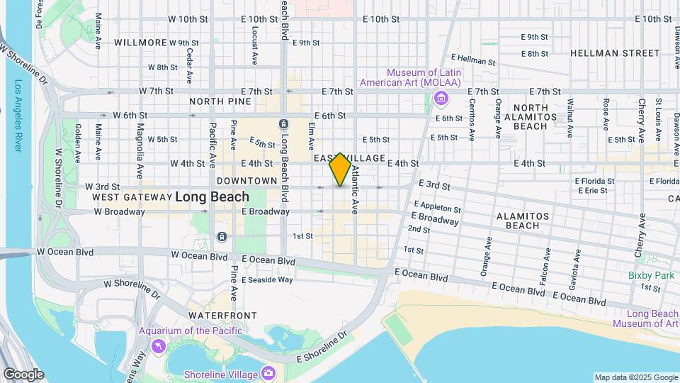 250 Linden Ave, Unit 208 Mapa y Detalles de la Ubicación