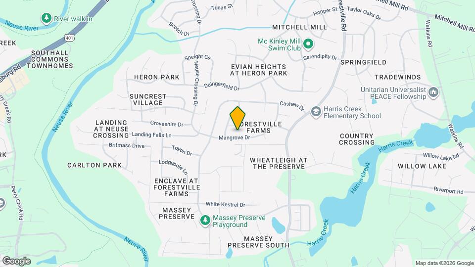 4113 Mangrove Dr Map and Location Details