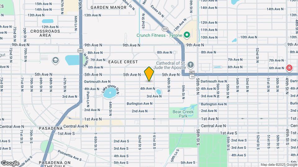 6132 Dartmouth Ave N Map and Location Details