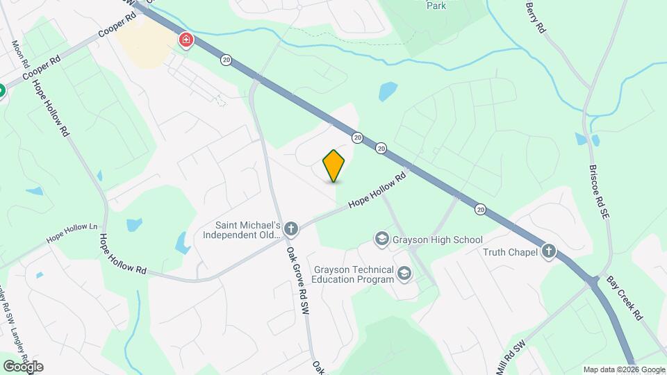 3108 Turkey Oak Trail Map and Location Details