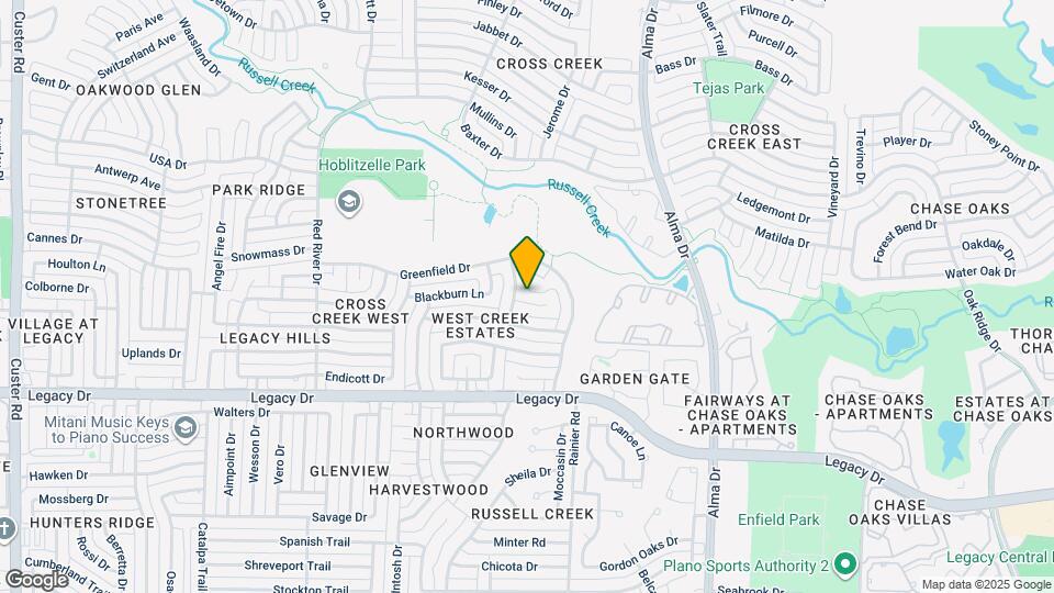 1321 Kentshire Cir Map and Location Details