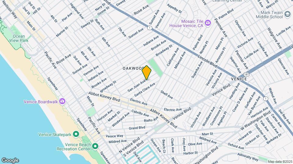 652 San Juan Ave Map and Location Details