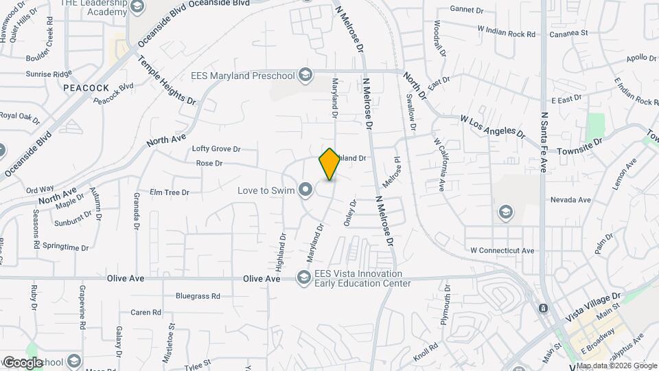 942 Maryland Dr Map and Location Details
