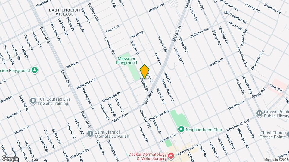 3546 Bluehill St Map and Location Details