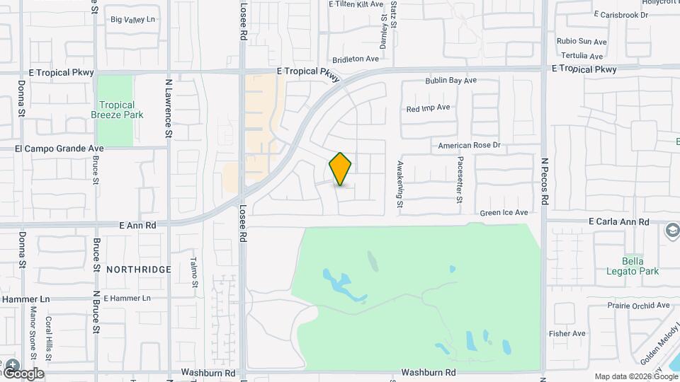 5642 Wedgefield St Map and Location Details