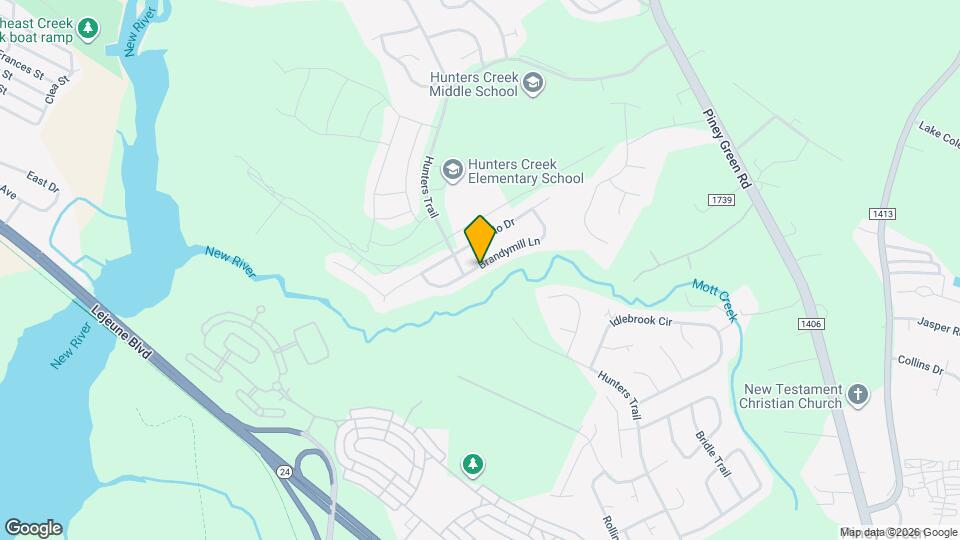 2020 Brandymill Ln Map and Location Details