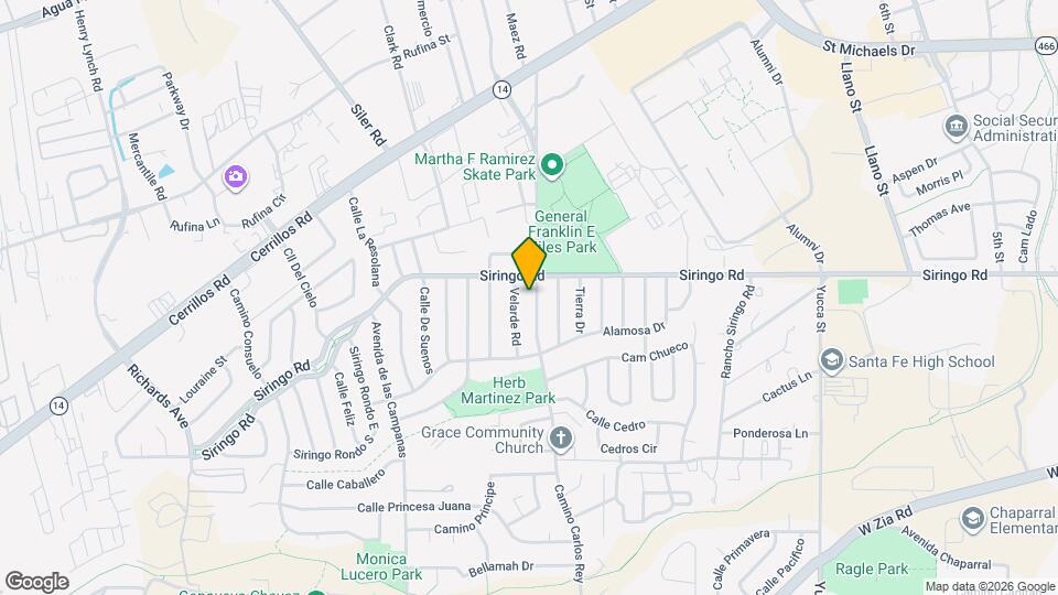 1018 Camino Carlos Rey Map and Location Details