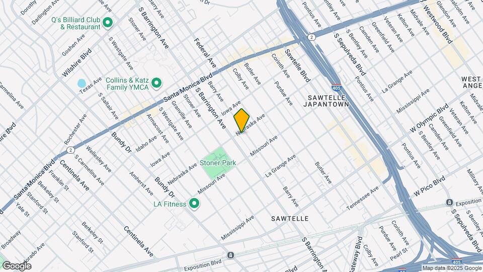 1801-1813 Barry Ave Map and Location Details