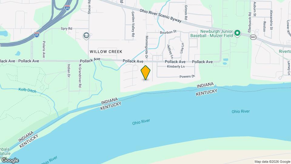 6166 River Bluff Dr Map and Location Details