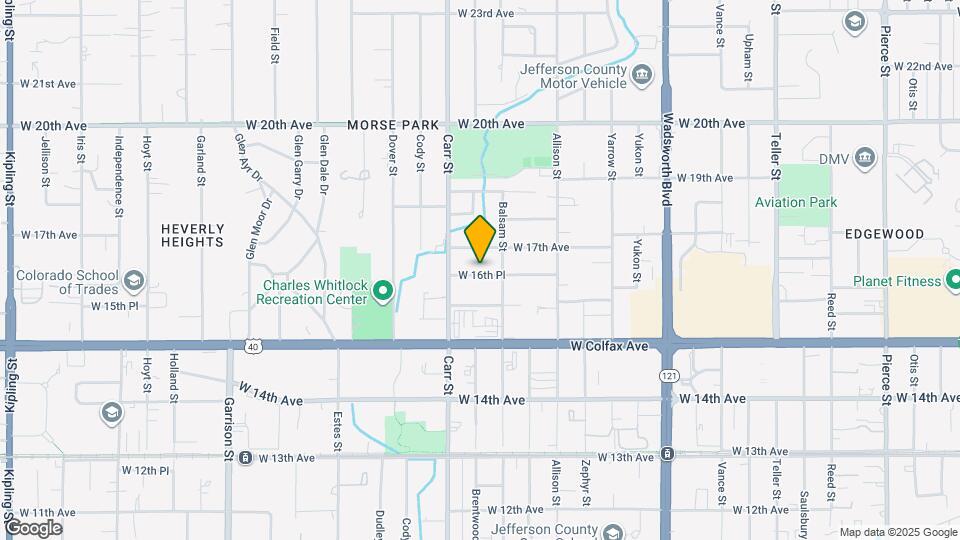 8285 W 16th Pl Map and Location Details