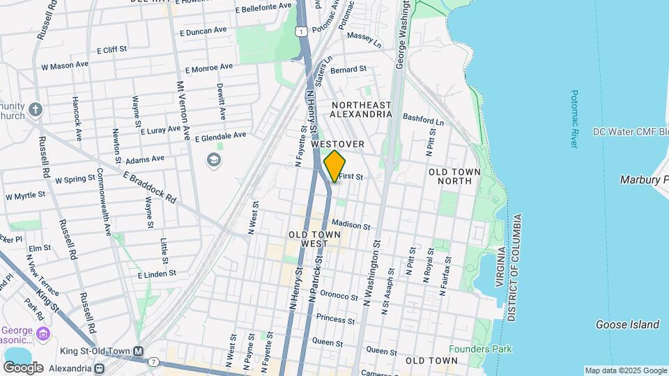 915 N Patrick St Mapa y Detalles de la Ubicación