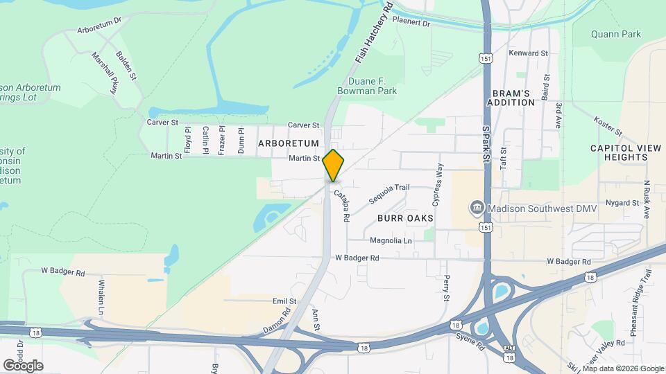 2201 Catalpa Rd Map and Location Details