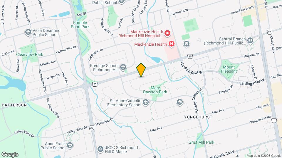 106 O'Connor Crescent Map and Location Details