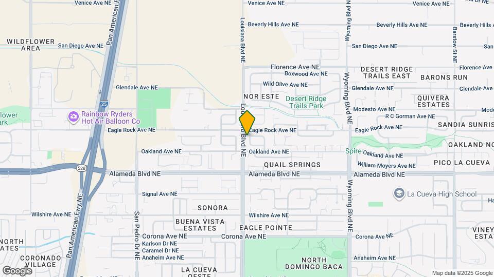 8915 Moonstone Dr NE Map and Location Details