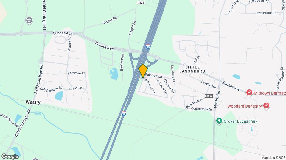 4609 Rainbow Ln Map and Location Details