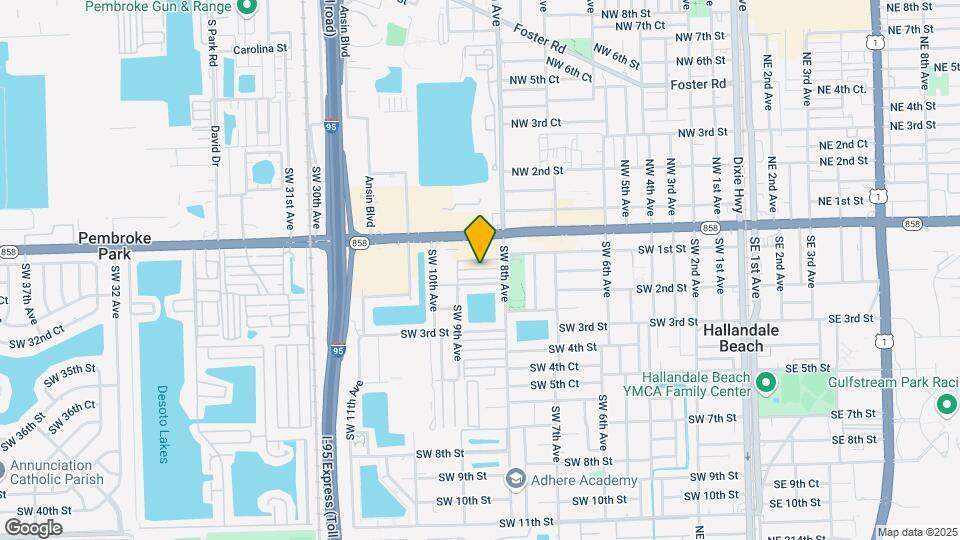812 SW 1st Ct Map and Location Details