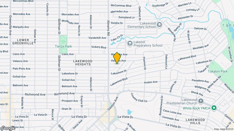 6435 Glenrose Ct Map and Location Details