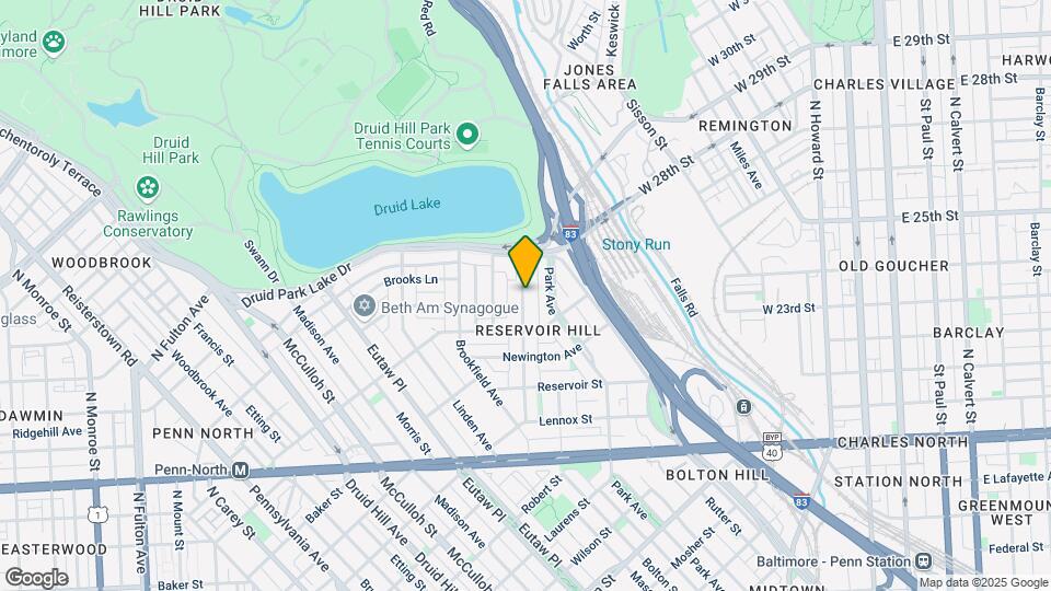 2423 Callow Ave, Unit 2423 Mapa y Detalles de la Ubicación