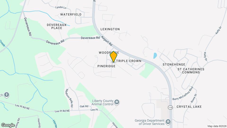 1311 Loblolly Dr Mapa y Detalles de la Ubicación