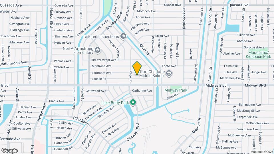 22312 Lasalle Rd Map and Location Details