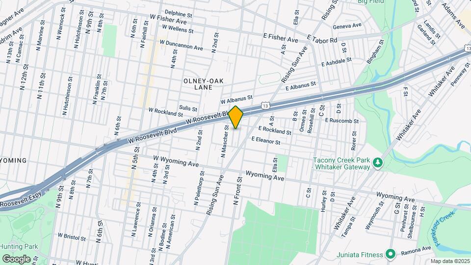 4841 N Howard St Map and Location Details