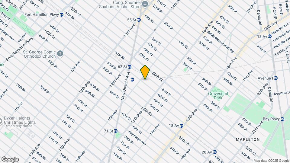1515 62nd St Mapa y Detalles de la Ubicación