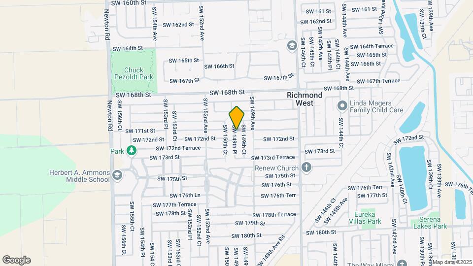 17123 SW 149th Pl Mapa y Detalles de la Ubicación