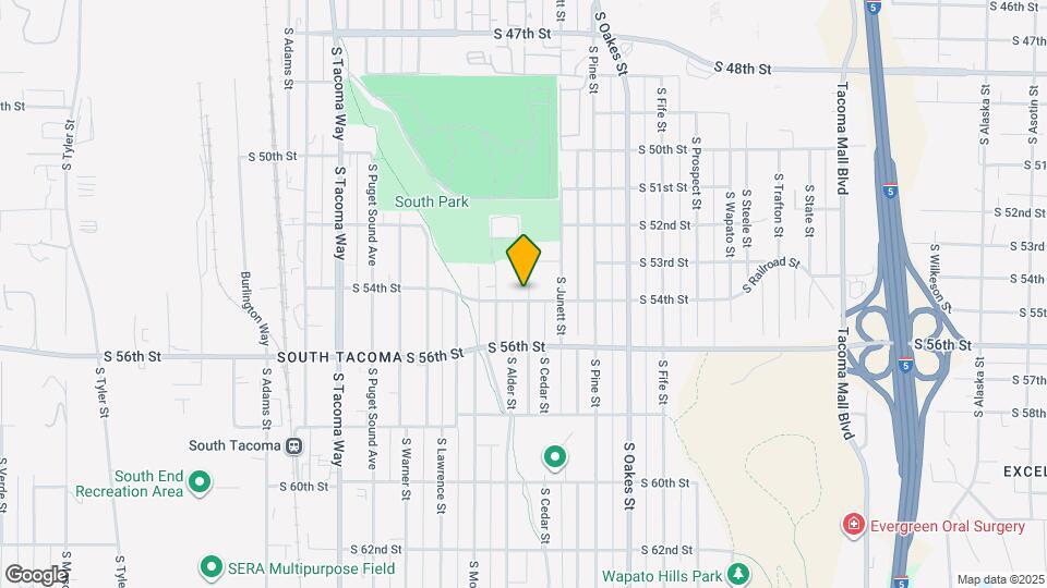 3103 S 54th St Map and Location Details