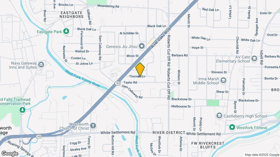 5517 Thomas Ln Map and Location Details