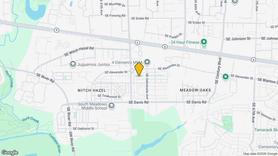 5115 SE Verbena Pl Mapa y Detalles de la Ubicación