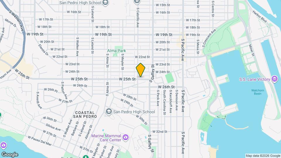 778 W 25th St Map and Location Details