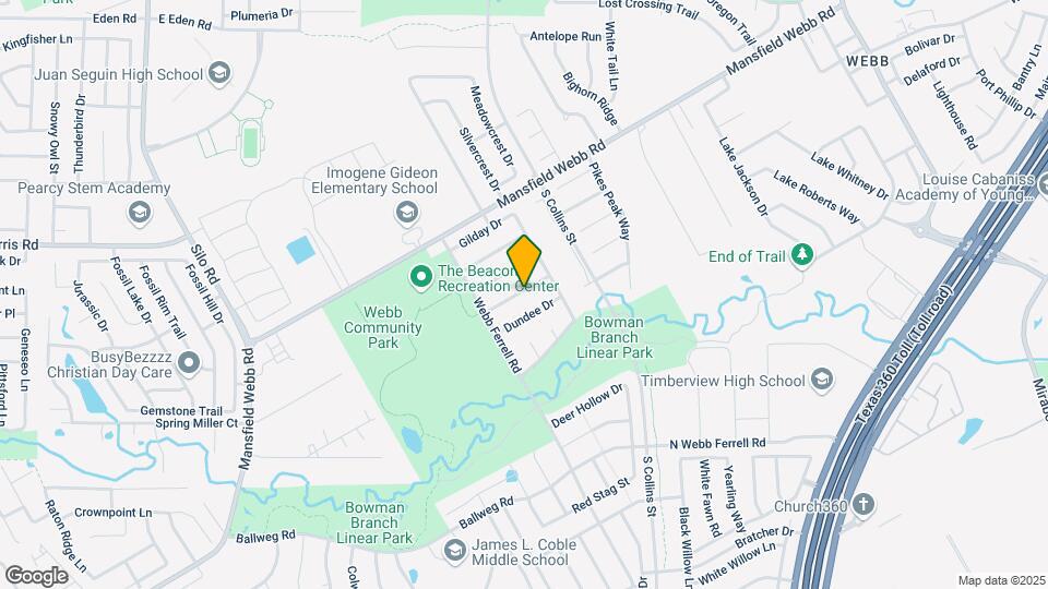 1400 Cloyne Dr Map and Location Details