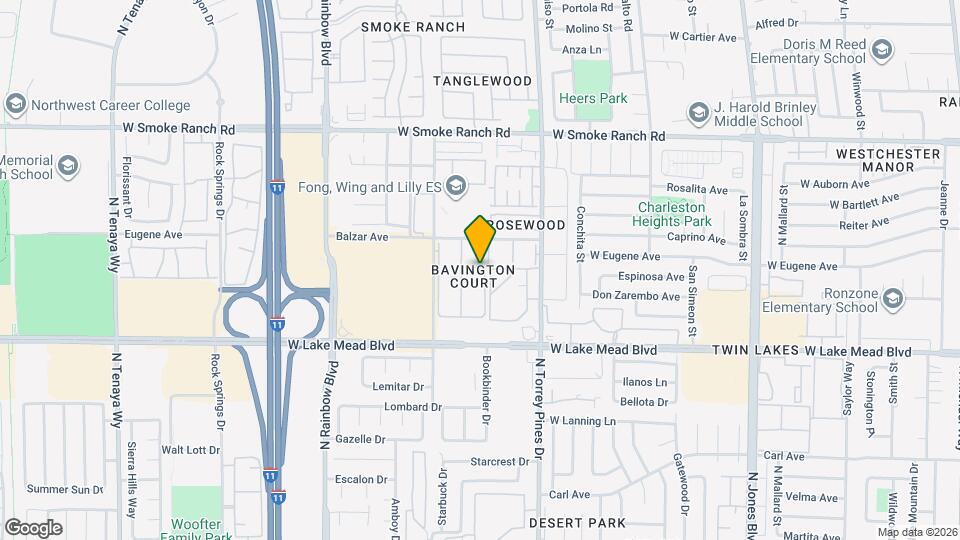 2117 Chertsey Dr Map and Location Details