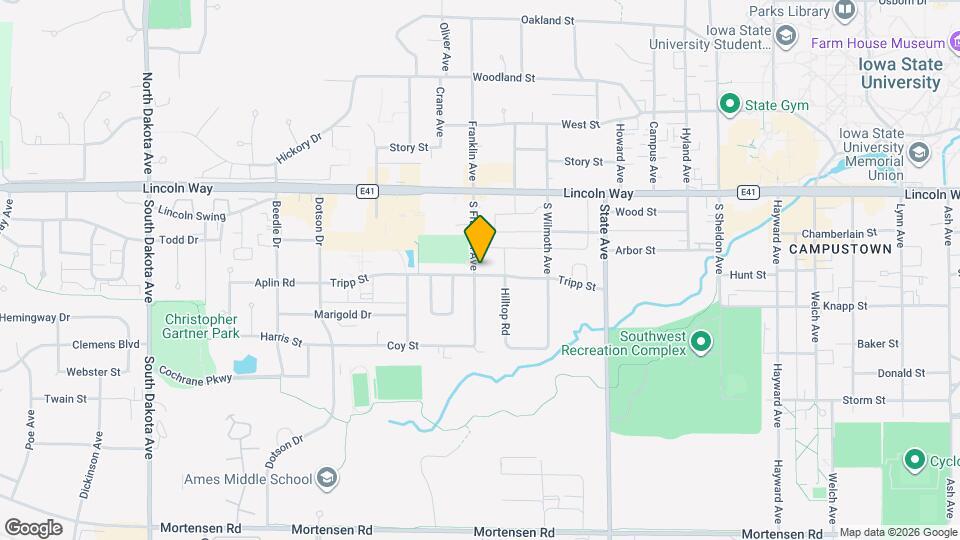 216 S Franklin Ave Mapa y Detalles de la Ubicación