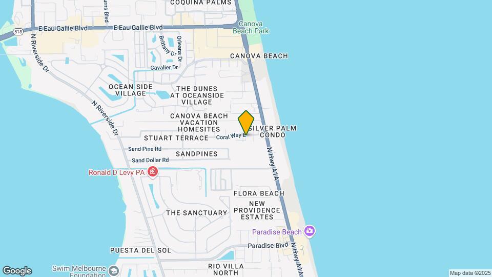 119 Coral Way E Map and Location Details