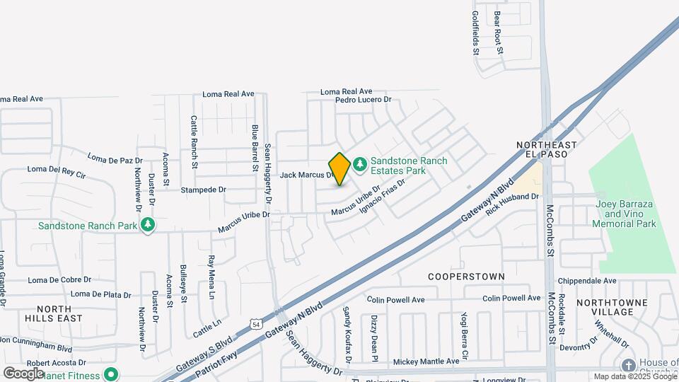5376 Jose Duran Ln Map and Location Details