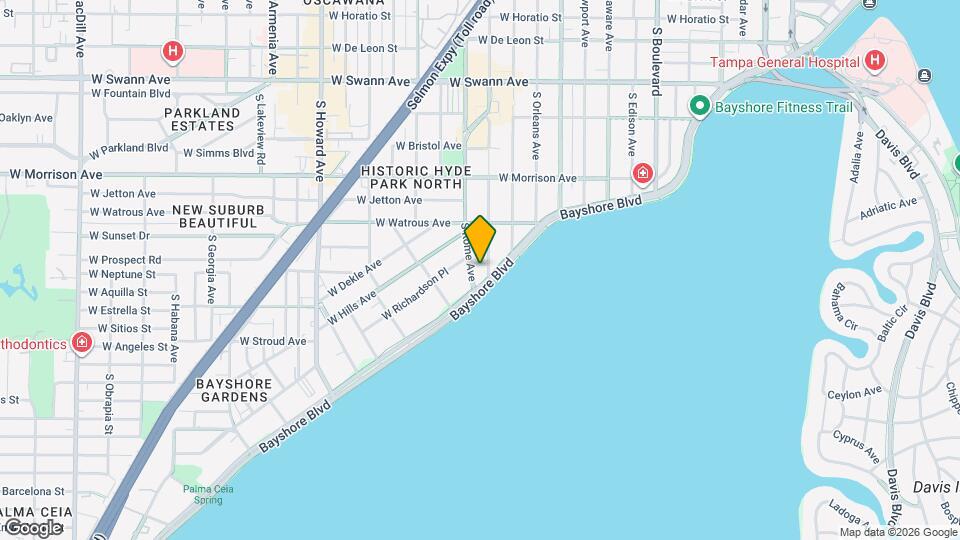 1101 S Dakota Ave, Unit #3 Map and Location Details