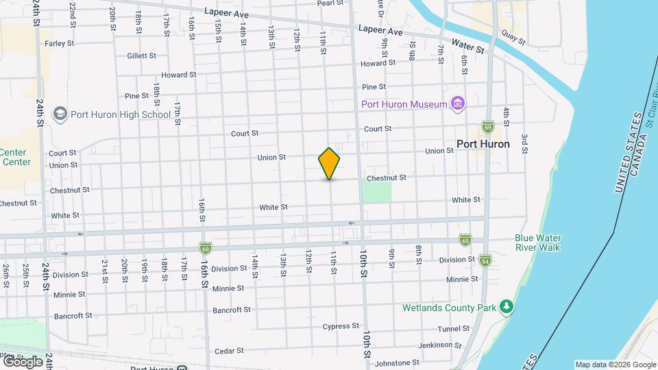 1403 11th St Mapa y Detalles de la Ubicación