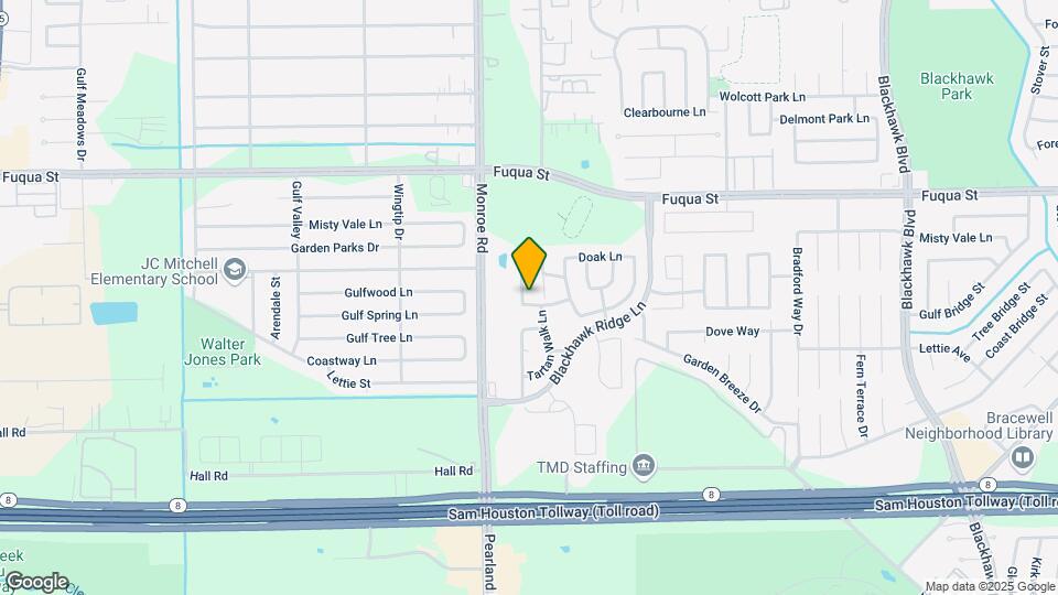 10855 Tallow Briar Ln Map and Location Details