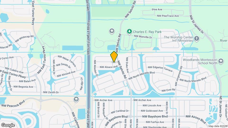 6752 NW Argus St Map and Location Details