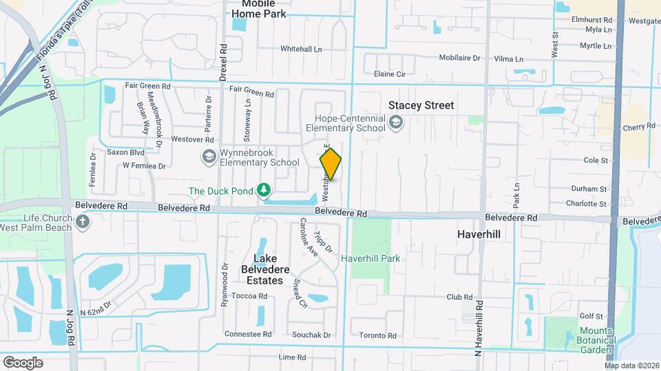 1102 Westchester Dr E Map and Location Details
